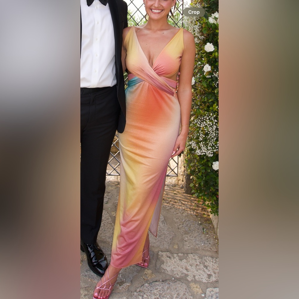 BAOBAB Multicolor Gradient Evening Gown